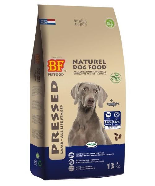 Biofood geperst lam / rijst premium hondenvoer