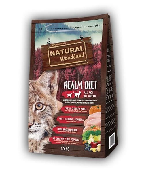 Natural woodland realm diet kattenvoer