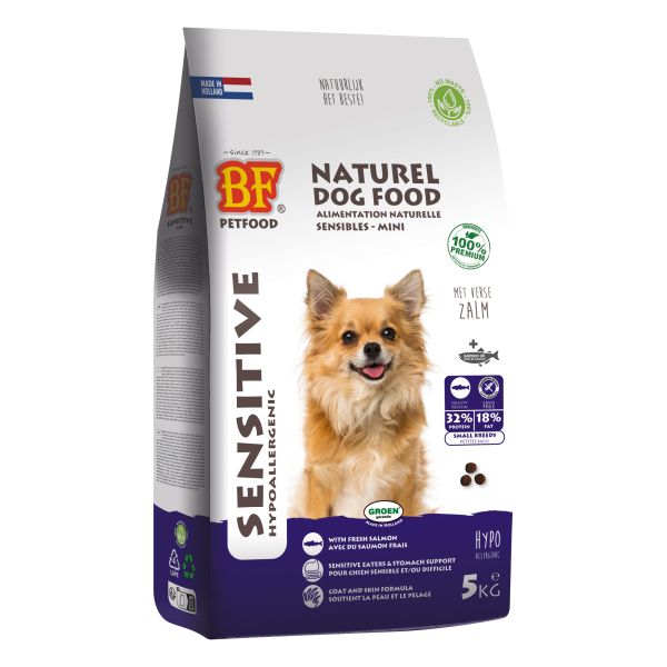 Bf petfood adult sensitive small breed hondenvoer
