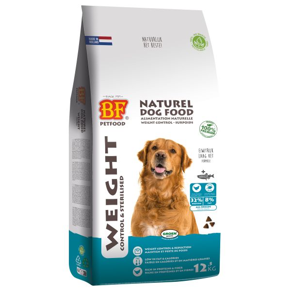 Bf petfood weight control hondenvoer