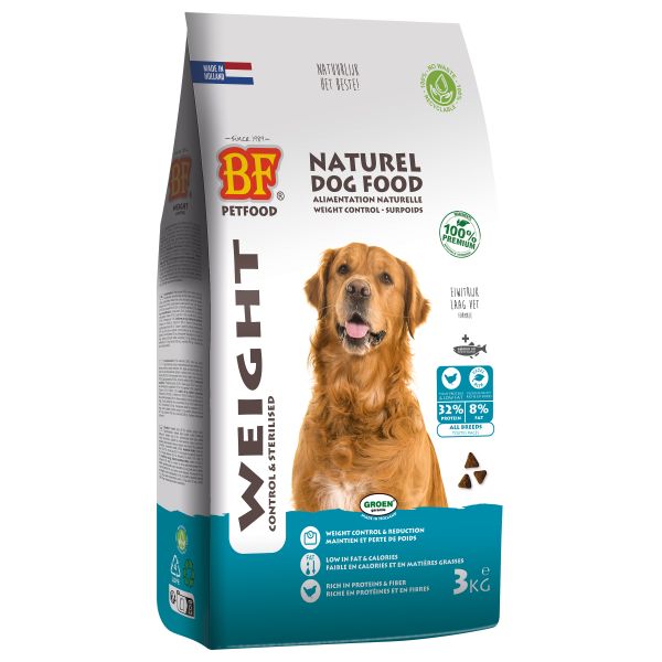Bf petfood weight control hondenvoer
