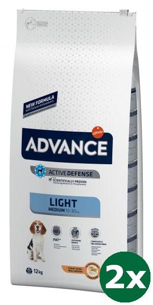 Advance medium light hondenvoer