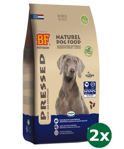 Biofood geperst lam / rijst premium hondenvoer