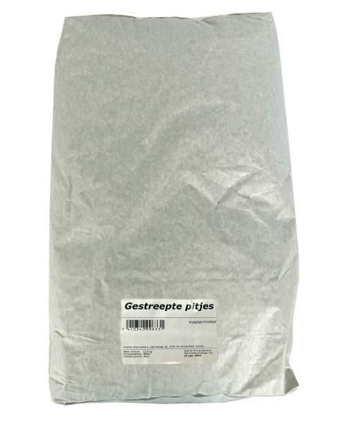 Zonnebloempitten gestreept